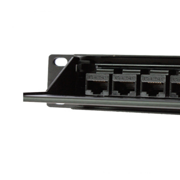 Prix ​​de vente non blindé cat5e 24 patch patch panel